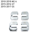 4pcs/set MG Stainless Steel Car Door Lock Cover Protection