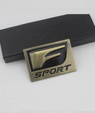 F-SPORT Car Side Rear Emblem Badge Sticker Decoration for  IS200 IS250 ES200 ES350 LX570 GS200 GS300 CT200H Accessories