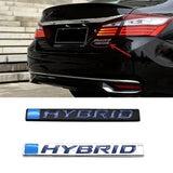 3D Modified Car Hybrid Rear Side Sticker Trunk Tail Badge for Accord Civic CRV Crosstour Insight City Jade Accessories