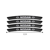 4pcs/set 9cm Nissan Aluminum Alloy Car Wheel Rim Tyre Sticker