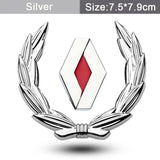 Renault Metal Car Rear Sticker Auto Window Emblem Badge Decal