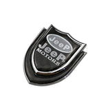 Jeep Shield Carbon Fiber Car Rear Sticker Window Emblem Badge Decal