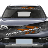 130x21cm Citroen Car Front Trunk Windshield Sunshade Sticker Decal