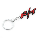 Dodge R/T Logo Metal Car Keychain Keyring