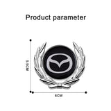 Mazda Metal Car Rear Sticker Trunk Emblem Badge Decal