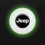 4pcs/set Jeep Car Door Shock Stickers Luminous Absorber Decal