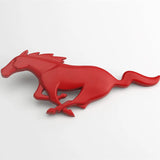 20x7.5cm Ford Mustang Logo Metal Car Rear Sticker Decal Auto Front Hood Grille Emblem Badge