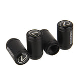 4pcs/set Lexus Logo Matte Car Air Valve Stem Caps Auto Tyre Valve Covers