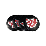 4pcs/set 56mm Dodge RAM RT Challenger Viper Car Wheel Center Hub Sticker Decal