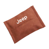 Jeep Suede Car Tissue Box Holder Seat Back Hanging Napkin Storage Bag