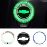 Chevrolet Luminous Car Engine One-click Start Stop Button Cover Sticker