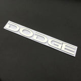 Dodge Letter Metal Car Rear Sticker Emblem Badge Decal