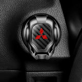 Mitsubishi Iron Man Metal Car Engine One-click Start Stop Button Cover