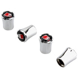 4pcs/set Audi Sline Logo Car Air Valve Stem Caps Auto Tyre Valve Covers
