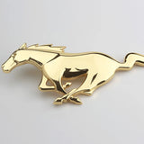 20x7.5cm Ford Mustang Logo Metal Car Rear Sticker Decal Auto Front Hood Grille Emblem Badge