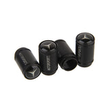 4pcs/set Mercedes Benz AMG Logo Matte Car Air Valve Stem Caps Auto Tyre Valve Covers