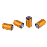 4pcs/set Subaru STI Logo Matte Car Air Valve Stem Caps Auto Tyre Valve Covers