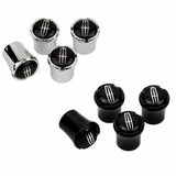 4pcs/set Lincoln Logo Car Air Valve Stem Caps Auto Tyre Valve Covers