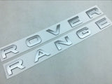Land Rover Range Rover ABS Car Front Hood Cover Sticker Decal Auto Rear Emblem Badge