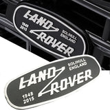 14.5x5.5cm Land Rover Metal Car Front Grille Emblem Badge