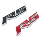 Chevrolet RS Logo Metal Car Rear Sticker Decal Trunk Emblem Badge