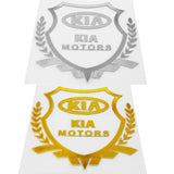 KIA Shield Car Rear Sticker Auto Window Emblem Badge Decal