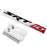Dodge SRT 6 8 10 Logo Metal Car Front Grille Emblem Badges