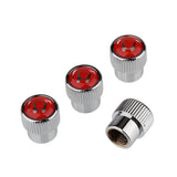 4pcs/set Honda Mugen Power Logo Car Air Valve Stem Caps Auto Tyre Valve Covers