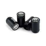 4pcs/set Jaguar Logo Sport Matte Car Air Valve Stem Caps Auto Tyre Valve Covers