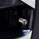 4pcs/set Nissan Z Logo Matte Car Air Valve Stem Caps Auto Tyre Valve Covers