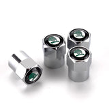 4pcs/set Skoda Car Air Valve Stem Cap Auto Tyre Valve Covers