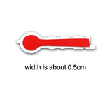 4pcs/set Opel Metal Car Stereo Sticker Auto Audio Emblem Decal