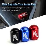 4pcs/set Honda Car Air Valve Stem Cap Anti Dirty Tyre Valve Covers