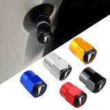 4pcs/set Tesla Car Air Valve Stem Cap Auto Tyre Valve Covers