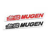 Car Sticker MUGEN Emblem Badge Decal for Honda Mugen Accord Civic Pilot Odyssey City CRZ Spirior AVANCIER CRV Crosstour H-RV NSX