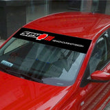 130*21cm Chevrolet Car Front Trunk Window Windshield Sunshade Sticker Decal