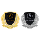 Acura Metal Diamond Car Rear Sticker Trunk Emblem Badge Decal