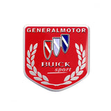 Buick Aluminum Alloy Car Body Sticker Nameplate Rear Emblem Badge Decal