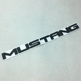24x2.6cm Ford Mustang Metal Letter Car Trunk Sticker Decal