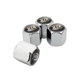 4pcs/set KIA Car Air Valve Stem Cap Auto Tyre Valve Covers