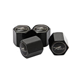 4pcs/set Ford Mustang Wolf Car Air Valve Stem Cap Auto Tyre Valve Covers