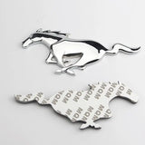 20.5x8cm Ford Mustang Logo Metal Car Rear Sticker Decal Auto Trunk Emblem Badge