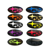 Acrylic Car Front Hood Emblem Badge Rear Sticker for Subaru Impreza BRZ WRX STI Legacy Outback XV