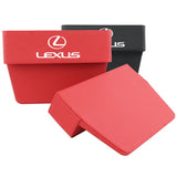 For RX350 IS300 ES350 IS250 RX270 CT200H GS350 NX200T ES250 Leather ABS Car Gap Leakproof Storage Box Organizer Accessories