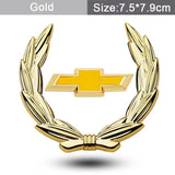 Chevrolet Metal Car Rear Sticker Trunk Window Emblem Badge Decal