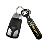 Buick Avenir Carbon Fiber Car Logo Keychain Keyring