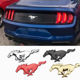 20.5x8cm Ford Mustang Logo Metal Car Rear Sticker Decal Auto Trunk Emblem Badge