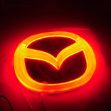 10.1x8.2cm 12x9.5cm Mazda Car LED Light Front Rear Emblem Badge