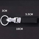 Chevrolet Leopard PU Leather Car Keychain Key Ring Pendant