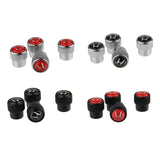 4pcs/set Honda Mugen Power Logo Car Air Valve Stem Caps Auto Tyre Valve Covers